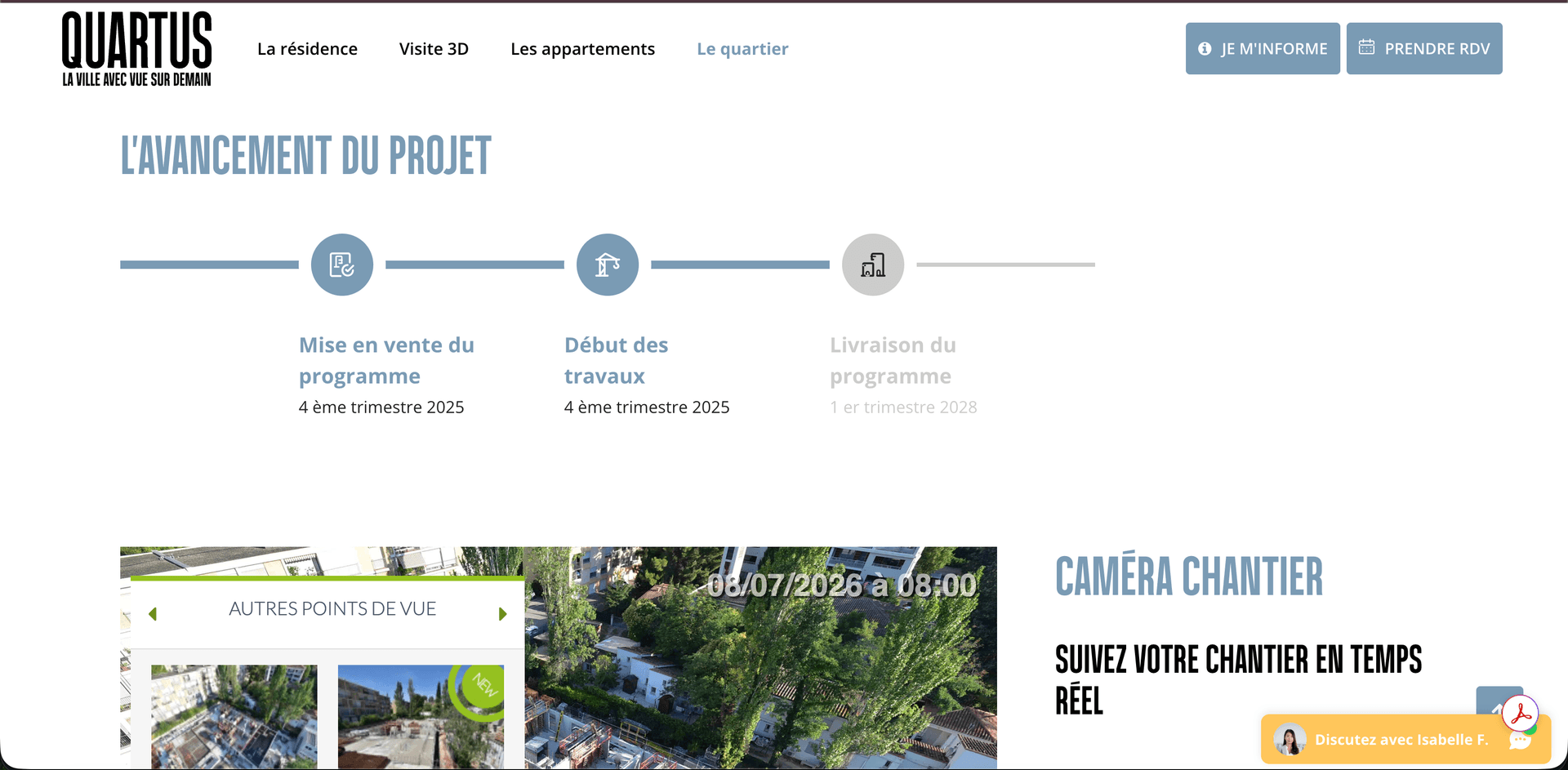 Quartus Residentiel : Mise en place d'un catalogue immobilier et son PIM